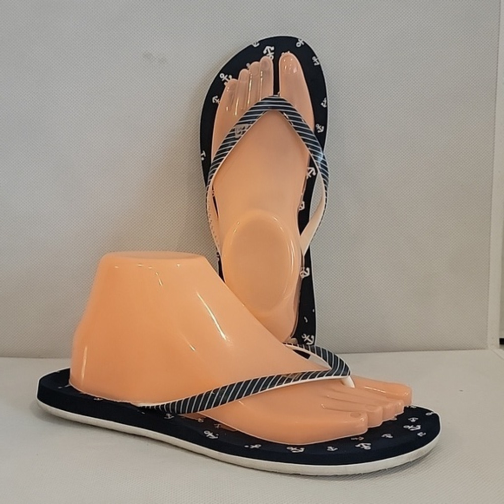 ROXY FLIP‎ FLOPS SANDALS (sz 8-9)
